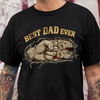 Proud 250th Anniversary Dad Back & Font Shirt Best Dad Ever Dark Shirt CH07 911020