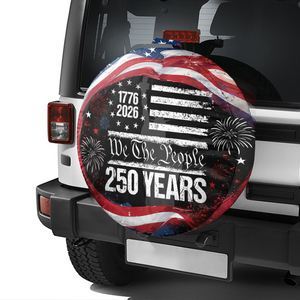 250 Years USA 250th Birthday 1776-2026 Eagle Tire Cover Gift for Family HA75 898592