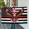 Custom American Flag With Family Name - Personalized Banner House Flag LM32 897225