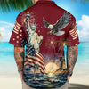 Personalized 4th of July 250th Anniversary Eagle American Flag Hawaiian Shirt LM32 669231