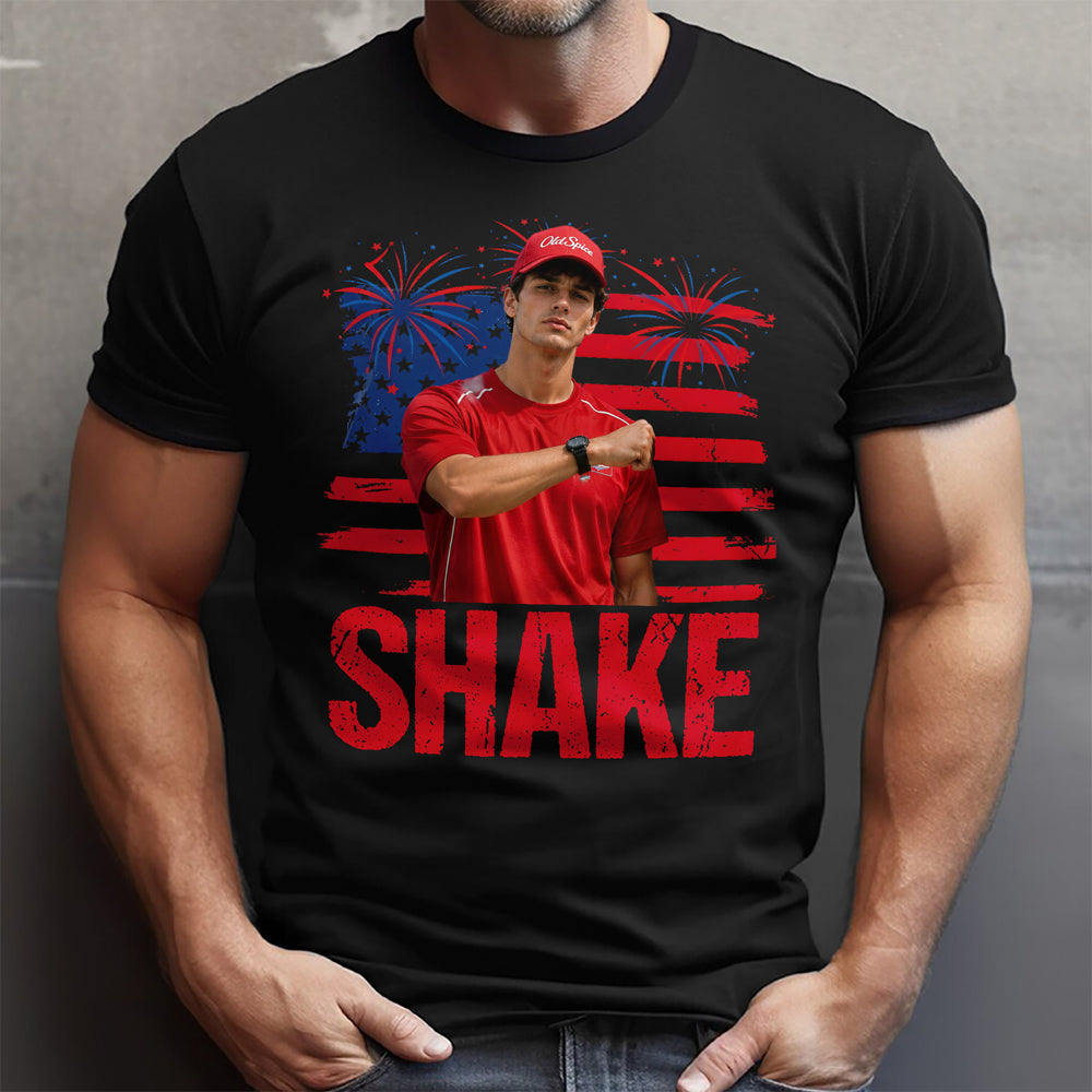 Custom Photo Bake or Shake America Flag Patriotic Comfort Shirt TH10 170249