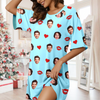 Custom Funny Face Nightgown Gift For Wife, Girlfriend CH07 910364