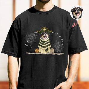 Custom Photo Ghost Dog Halloween Comfort Shirt For Dog Lovers HA75 897704