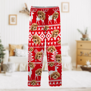 Custom Puppy Photo Pajamas For Dog Dad Dog Mom CH07 896272