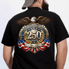 United States of America 1776–2026 Patriotic Eagle Emblem Back Shirt CH07 910554