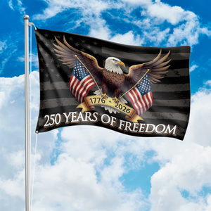 250 Years of Freedom American House Flag USA 250th Anniversary 1776-2026 House Flag CH07 896942