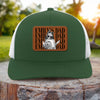 Personalized Vintage Photo Dad, Mom Leather Patch Cap HA75 921506