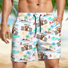 Custom Photo Dog Dad Stance Summer Beach Short LM32 893709
