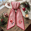 Custom Initial Santa Christmas Ribbon Wreath Sash Christmas Wreath Decoration HA75 919478
