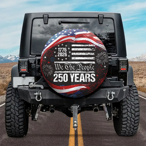 250 Years USA 250th Birthday 1776-2026 Eagle Tire Cover Gift for Family HA75 898592