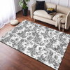 Personalized Dog Toile De Jouy Rug Gift For Dog Lovers HO82 894182