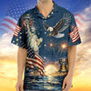 Personalized 4th of July 250th Anniversary Eagle American Flag Hawaiian Shirt LM32 669231