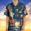 Personalized 4th of July 250th Anniversary Eagle American Flag Hawaiian Shirt LM32 669231