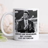 Pray For Charlie Kirk - Legends Live On Forever White Mug LM32 65405