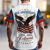 USA 250 Anniversary Baseball Jersey Shirt TH10 170169