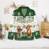 Custom Photo Christmas Would Be Boring Without Me For Dog Lover Pajamas TH10 894303