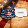 Custom Name America 250th Birthday 1776-2026 Acrylic Pin HA75 920956