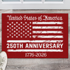 USA 250th Anniversary Doormat TH10 898391