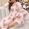 Custom Cat Photo Halloween Season Pajamas For Cat Lovers TH10 896131