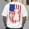 Custom Name Happy Father's Day To Best Dog Dad Flag Back Comfort Shirt HA75 921598