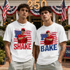 Custom Photo Bake or Shake America Flag Patriotic Comfort Shirt TH10 170249