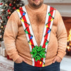 Personalized Funny Hairy Chest Christmas 3D Sweatshirt CH07 180614