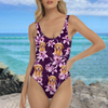 Custom Face Photo With Lily Flowers Swimsuit CH07 911240