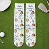 Custom Photo Dad’s Lucky Golf Socks Gift for Dad TH10 170945