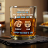 Custom Photo I Own You For Sure Whiskey Glass Father's Day Gift For Dog Dad HA75 892502