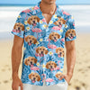 Custom Dog Cat Face Hawaii Shirt Personalized Aloha Shirt HA75 921120