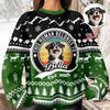 Custom Photo Human Belongs Dog Ugly Sweater For Pet Lovers HO82 900020