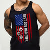 Personalized Best Dog Dad Ever Paw American Tanktop HA75 921632