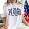 Personalized Floral Dad Mom USA Est Year Bright Shirt LM32 895475
