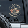 USA America 250th Anniversary Car Window Decal Sticker HA75 898974