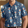 Custom Kid Photo Golf Polo Shirt Gift For Golf Lover TH10 169869