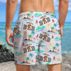 Custom Photo Dog Dad Stance Summer Beach Short LM32 893709