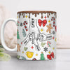 Personalized Christmas Holding Hands 3D Inflated Effect Mug TH10 170951