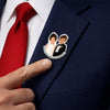 Custom Photo Look Who's Getting Married Acrylic Pin TH10 170573
