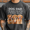 Personalized Dog Dad The Man The Myth The Snack Dealer Comfort Shirt CH07 911522