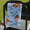 Custom Face Photo Best Dad By Par Dog Family Golf Towel LM32 893643