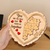 Custom Kids' Names You Are The Piece That Holds Us Together 2-Layered Wooden Plaque Mother's Day Gift CH07 910904