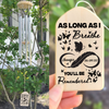 As Long As I Breathe, You'll Be Remembered Memorial Wind Chimes Personalized Gift HO82 893636