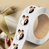 Personalized Couple Photo Roll Stickers, Custom Wedding Stickers, Engagement, Bridal Shower, Wedding Favor Labels HA75 921830