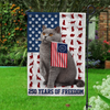 Custom Photo My Cat Loves America 250 Years of Freedom Patriotic Garden Flag HA75 898910