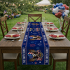 Custom Family Name USA Happy 250th Birthday 1776-2026 Eagle Table Runner TH10 169597