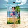 Custom Photo Beach Towel Funny Gift For Family LM32 899673