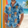 Custom Photo Dog Lovers Summer Tropical Vibe - Personalized Hawaiian Shirt LM32 893685
