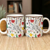 Personalized Christmas Holding Hands 3D Inflated Effect Mug TH10 170951