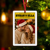 Custom Photo Our First Christmas Couple Wood Ornament HO82 903366