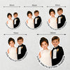 Personalized Couple Photo Roll Stickers, Custom Wedding Stickers, Engagement, Bridal Shower, Wedding Favor Labels HA75 921830